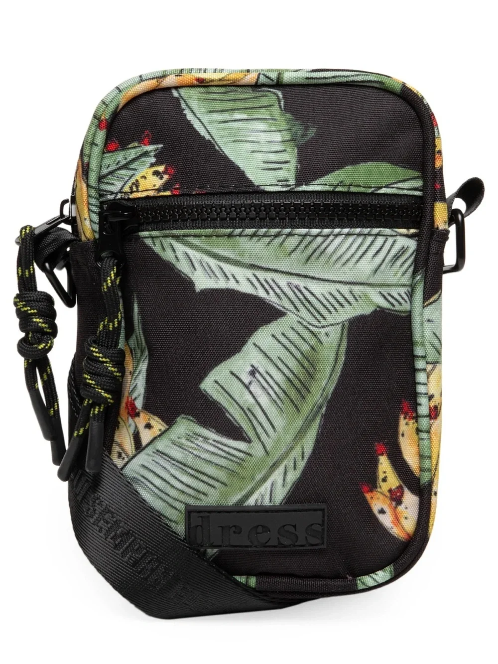 Dress To ‘Bolsa Feminina Transversal Estampa Paraiso Preto’